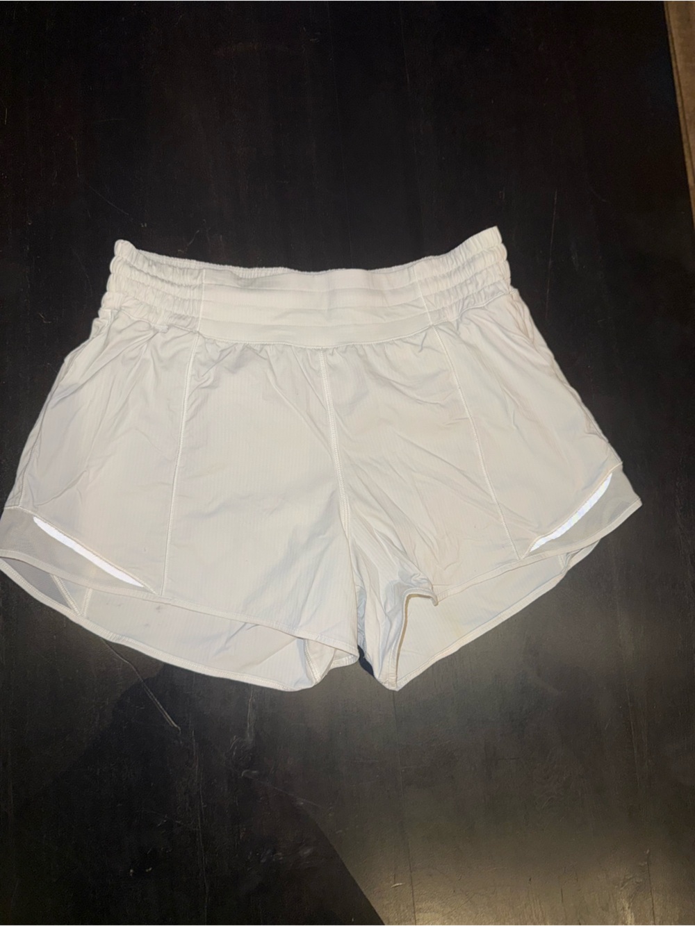 lululemon athletica White Cropped Athletic Top